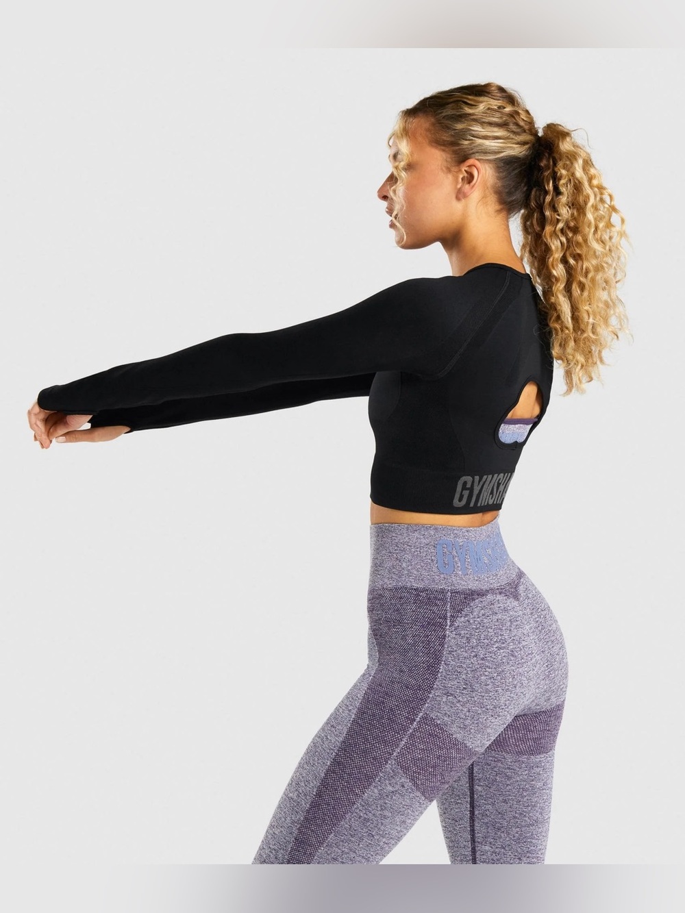 Gymshark Flex Long Sleeve Crop Top